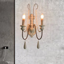 Country French Retro Wall Lamp for Living Room with Ljojo Brand