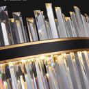 Ljojo Luxury Crystal Living Room Chandelier Modern Pendant Light Indoor Lighting
