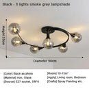 Crystal Glass Ball LED Pendant Chandelier - Modern Minimalist Nordic Art Light by Ljojo