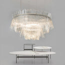Luxury Chrome Crystal Chandelier Pendant Lamp for Living Room Bedroom Ljojo
