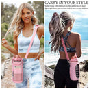 Ljojo 2L Insulated Water Bottle Sleeve - Large Capacity Portable Holder Bag