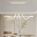 Ljojo Long Ceiling Chandelier for Dining Living Room Pendant Lamp