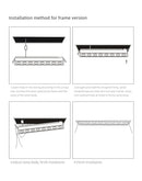 Ljojo 15W/24W LED Grille Downlight: Anti-glare Office Home Shop Ceiling Light