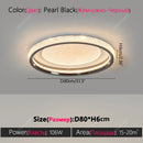 Ljojo LED Ring Ceiling Light for Living Room Kitchen Romantic Home Decoration