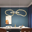 Ljojo LED Pendant Light Stainless Steel Modern Chandelier for Dining Kitchen Island