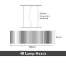 LED Ceiling Chandelier Ljojo Home Decor Lighting for Living Room Dining Bar Nordic Design