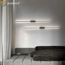 Ljojo LED Strip Wall Lamp for Modern Living Room Ambiance