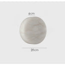 Ljojo Marble Wall Lamp: Nordic Minimalist Round LED Wall Lights