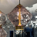 Italian Glass Pendant Lamp Modern Led Chandelier for Living Bedroom Kitchen Island Dining Table by Ljojo