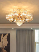 Ljojo Light Luxury Crystal Chandelier for Living, Dining, and Bedroom