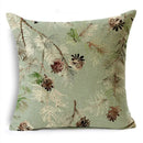 Ljojo Merry Christmas Linen Pillow Case 18*18in