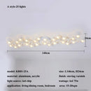 Modern Acrylic Plum Blossom Led Chandelier Ceiling Light - Home Decor by Ljojo