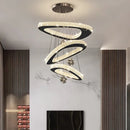 Ljojo Luxury Crystal Chandelier | Elegant Dining Room Pendant Lamp Modern Home Decor Lighting