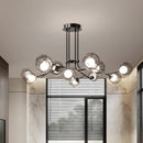 Ljojo LED Staircase Chandeliers for Living Room Indoor Lighting