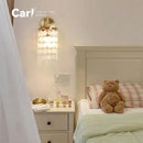 French Cream Style Shell Lamp for Bedroom & Corridor by Ljojo - Simple Japanese Shell Wall Lamp