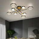 Modern Aluminum LED Ceiling Light Luxury for Living Room Dining Home Indoor, Ljojo Designer Lighting