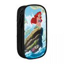 Ljojo Little Mermaid Pencil Case - Big Capacity Pen Holder Bag for School Supplies