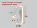Ljojo LED Spotlight USB Rechargeable Wall Lamp for Living Room - Indoor Bedroom Decor Lighting