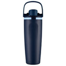 Ljojo 30oz Insulated Water Bottle with Straw - Vacuum Thermos Cup for Hot/Cold Drinks