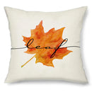 Harvest Pumpkin Truck Maple Leaf Pillow Case for Autumn Home Decor - Ljojo