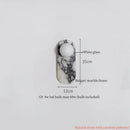 Ljojo Marble LED Wall Lamps - Nordic Minimalism for Bedroom, Bathroom, Living Room