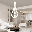 Nordic Acrylic DiKitchen Round Ball Chandelier: Kitchen Track Light by Ljojo