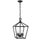 Ljojo Minimalist Farmhouse Chandelier for Kitchen Hallway Bedroom Light