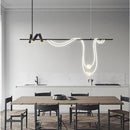 Adjustable Nordic Flexible Hose Pendant Light Chandelier LED Lamp Modern Stylish for Home Decor by Ljojo