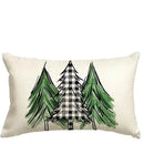 Ljojo Merry Christmas Tree Motto Green Pillowcase 30X50cm