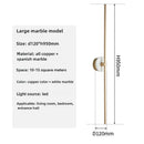 Luxury Spanish Marble Wall Lamp Minimalist Living Room Bedroom Bedside Foyer Atmosphere Home Decor Indoor Lighting Wall Light for Ljojo