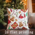 Christmas Patterns Pillowcases for Decor Cushion Cover by Ljojo