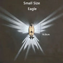 Eagle Owl Light Projection 3D Printed Night Light LED Wall Lamp by Ljojo