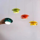 Colorful Tea Cup Pendant Lamps LED Ceramic Hanging Lamp - Ljojo
