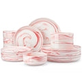 Ljojo 18/36-Piece Ceramic Dinnerware Set for 6/12, Plates, Bowls, Tableware