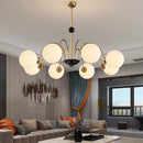 Luxury Retro Glass Chandelier for Living Room by Ljojo | French Home Decor Indoor Lighting