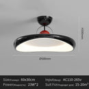 Italian Retro Minimalist LED UFO Pendant Light Chandelier by Ljojo for Home Decoration