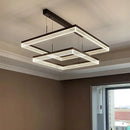 Nordic Square Pendant Lights Dimmable for Living Room - Ljojo