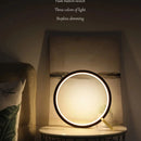 Ljojo LED Round Table Lamp with Stepless Dimming - Bedroom Night Light