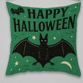 Halloween Creepy & Fun Pillows: Ljojo Pattern Cushion Cover for Sofa, Bedroom, Car