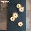 Ljojo Alabaster Stone LED Wall Sconce Light for Foyer Staircase Decor