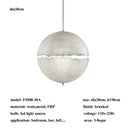 Nordic Creativity Moon Led Pendant Lights for Living Room - Ljojo
