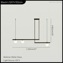 Ljojo Modern LED Pendant Light Chandelier for Living Dining Room Kitchen Home Decor