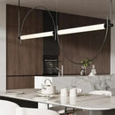 Ljojo Modern Horizontal Chandeliers Pendant Lamp for Living Room Kitchen Island