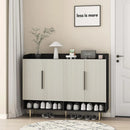 Ljojo™ 4-Door Shoe Storage Cabinet with Adjustable Shelves