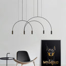 Ljojo Minimalist Postmodern Geometric Chandeliers for Home and Restaurants