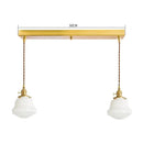 Nordic Glass LED Pendant Lights Modern Chandelier by Ljojo for Home Restaurant Bar Decor