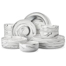 Ljojo 18/36-Piece Ceramic Dinnerware Set for 6/12, Plates, Bowls, Tableware