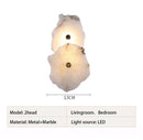 Modern Luxury Spanish Marble Alabaster Wall Sconce by Ljojo for Bedroom Livingroom Staircase