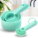 Ljojo Measuring Spoon Set - Kitchen Baking Tools - Multi-Purpose Plastic Handles