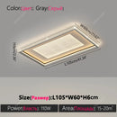 Ljojo LED Ring Ceiling Light for Living Room Kitchen Romantic Home Decoration
